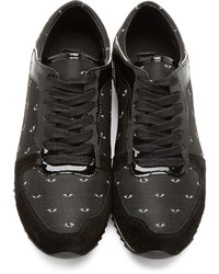 Женские черные низкие кеды от Kenzo