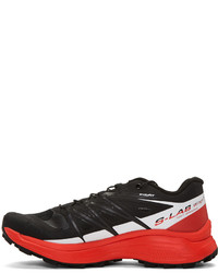 Женские черные низкие кеды от Salomon