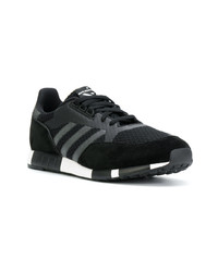 Мужские черные низкие кеды от Adidas By White Mountaineering