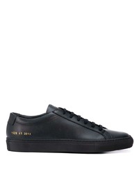 Мужские черные низкие кеды от Common Projects