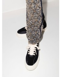 Мужские черные низкие кеды от Stepney Workers Club