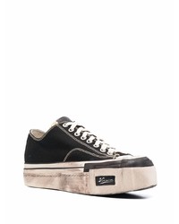 Мужские черные низкие кеды от VISVIM