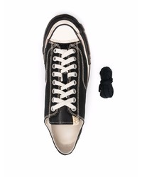 Мужские черные низкие кеды от VISVIM