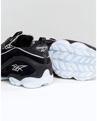 Мужские черные низкие кеды от Reebok