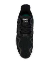 Мужские черные низкие кеды от adidas