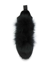 Женские черные низкие кеды от Jimmy Choo