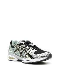 Мужские черные низкие кеды от Asics