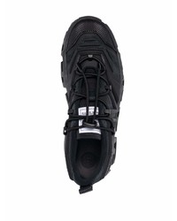 Мужские черные низкие кеды от Versace