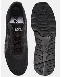 Мужские черные низкие кеды от Asics