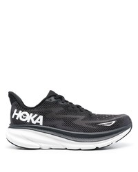 Мужские черные низкие кеды от Hoka One One