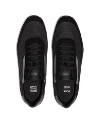 Мужские черные низкие кеды от BOSS