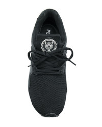 Мужские черные низкие кеды от Plein Sport