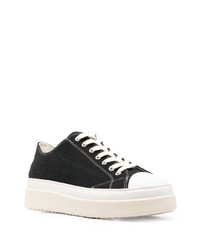 Мужские черные низкие кеды от Isabel Marant