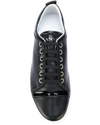 Женские черные низкие кеды от Lanvin