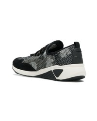 Женские черные низкие кеды от Diesel