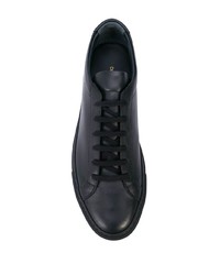 Мужские черные низкие кеды от Common Projects