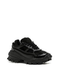 Мужские черные низкие кеды от Juun.J