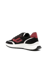 Мужские черные низкие кеды от Bally