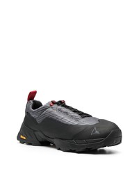 Мужские черные низкие кеды от Roa