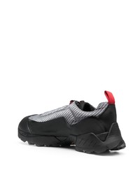 Мужские черные низкие кеды от Roa