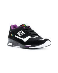 Мужские черные низкие кеды от New Balance