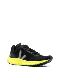 Мужские черные низкие кеды от Veja