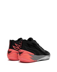 Мужские черные низкие кеды от Puma