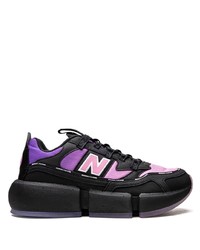 Мужские черные низкие кеды от New Balance