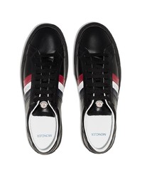 Мужские черные низкие кеды от Moncler
