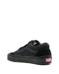 Мужские черные низкие кеды от Vans