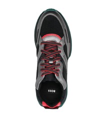 Мужские черные низкие кеды от BOSS