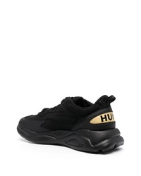 Мужские черные низкие кеды от Hugo