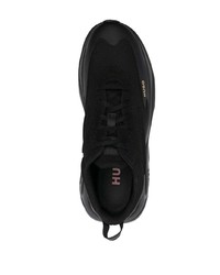 Мужские черные низкие кеды от Hugo