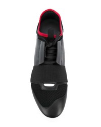 Мужские черные низкие кеды от Balenciaga