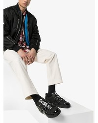 Мужские черные низкие кеды от Dolce & Gabbana