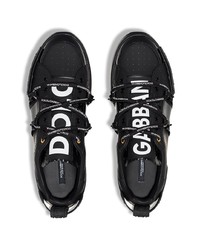 Мужские черные низкие кеды от Dolce & Gabbana