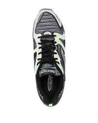 Мужские черные низкие кеды от Saucony