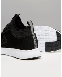 Мужские черные низкие кеды от Reebok