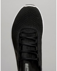 Мужские черные низкие кеды от Reebok