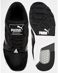 Женские черные низкие кеды от Puma