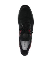 Мужские черные низкие кеды от Geox