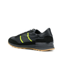 Мужские черные низкие кеды от Philippe Model