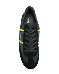 Мужские черные низкие кеды от Philippe Model