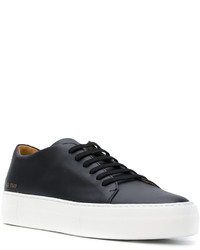 Мужские черные низкие кеды от Common Projects