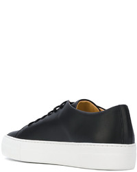 Мужские черные низкие кеды от Common Projects