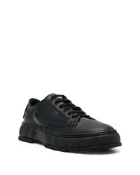 Мужские черные низкие кеды от Viron