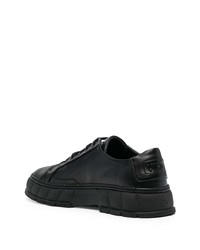 Мужские черные низкие кеды от Viron