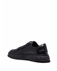 Мужские черные низкие кеды от Viron