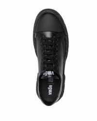 Мужские черные низкие кеды от Viron