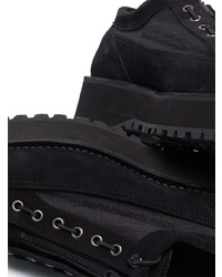 Мужские черные низкие кеды от White Mountaineering